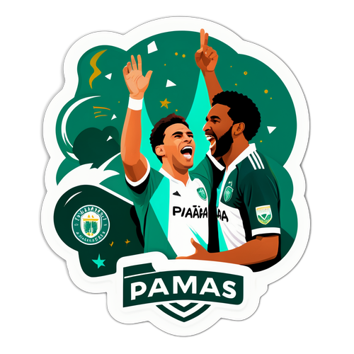 Collage de Momentos Destacados entre Palmeiras y Mirassol