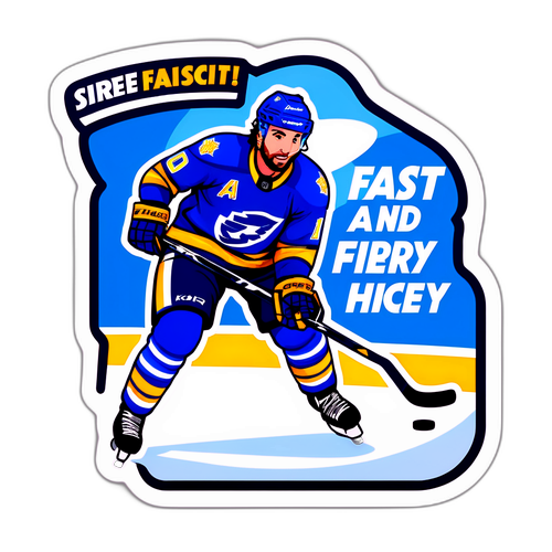 Snelle en Vurige: De Kracht van IJshockey!
