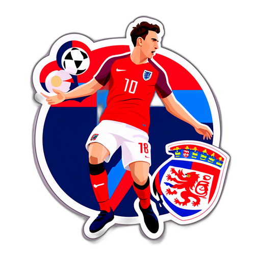 Anglia-Szerbia mérkőzés pillanatai