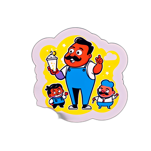 András Sváby vicces karakterekkel