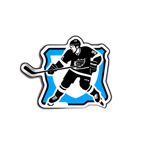 NHL Essence Minimalistic Sticker