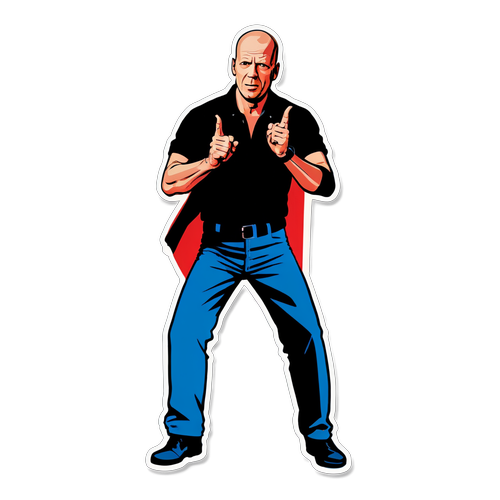 Bruce Willis: Den Uforglemmelige Actionhelt i Et Magisk Design!