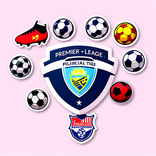 Stiker Bola Sepak Premier League