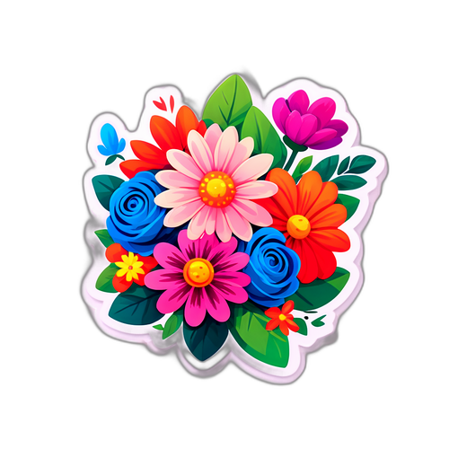 特別感あふれる美しい花々のデザイン