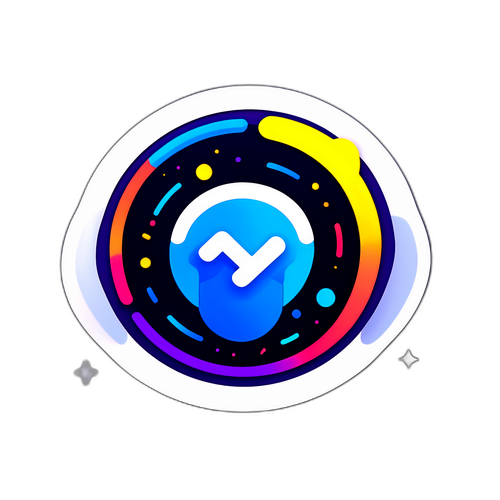 未来的なy-mobileサービスのアイコンデザイン