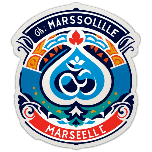 Marseille: Découvrez le Sticker Qui Rend Hommage à Notre Belle Ville et aux Couleurs de l'OM!