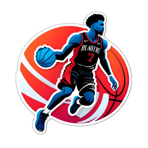 Silweta ng Basketball Player