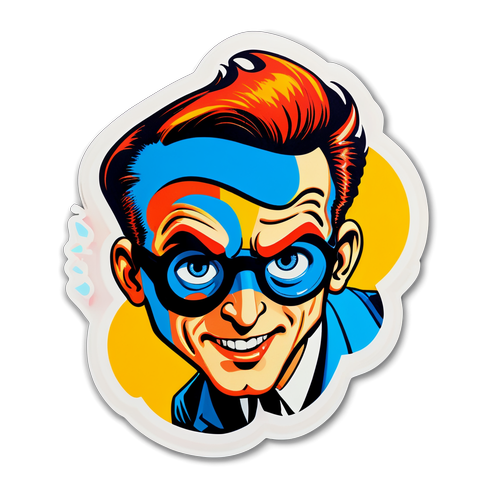 Adesivo Retro Pop Art