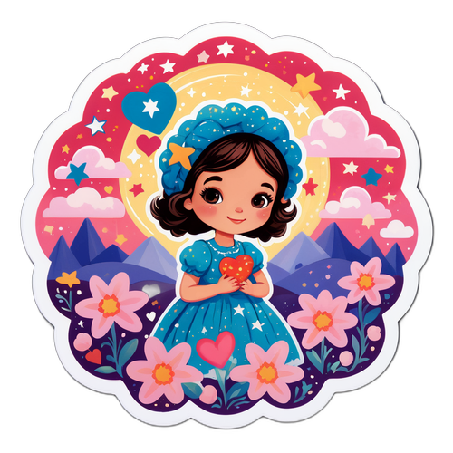 Stiker Menawan Stella Christie di Lanskap Mimpi