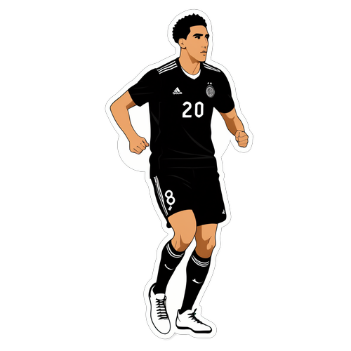 Minimalist Hakimi Sticker