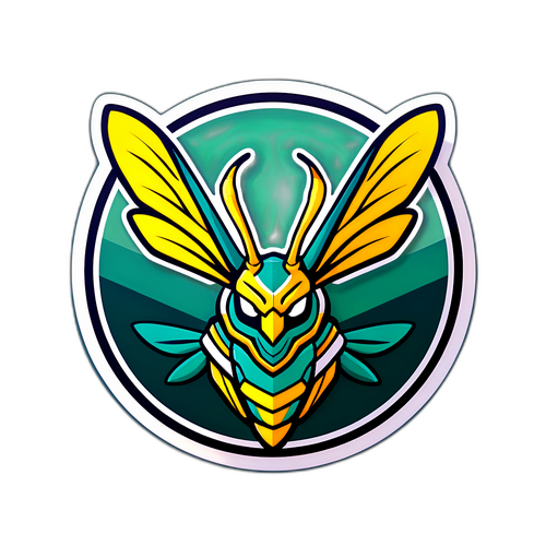 Sleek Sticker ng Hornets at Bucks