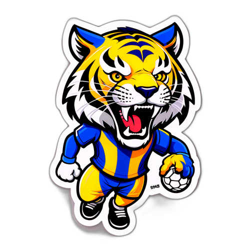 Stiker Energetik Tigres UANL