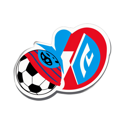 Unión vs River Plate Soccer Sticker