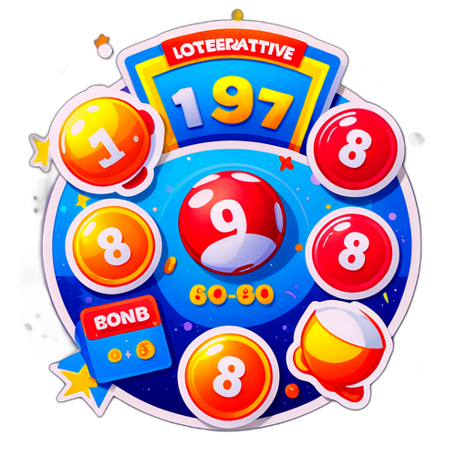 Thiết kế nhãn dán tương tác cho trò chơi xổ số