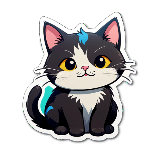 Meet the Cutest Cat Sticker Ever: You Won't Believe Its Adorable Charm!