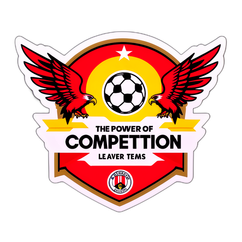 Стікер з логотипами команд Бенфіка та Альверка