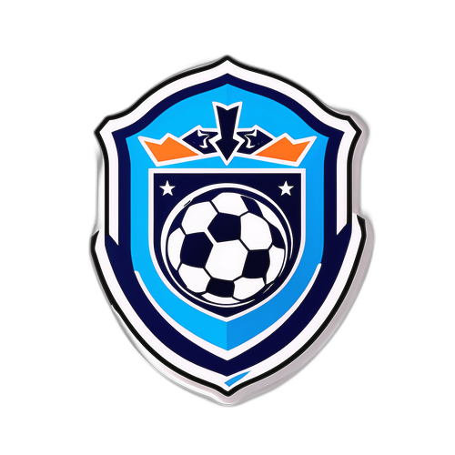 Adesivo com o logotipo do Vélez Sarsfield