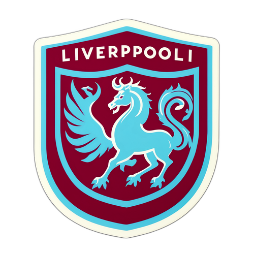 리버풀과 아스톤 빌라 로고 대결 디자인