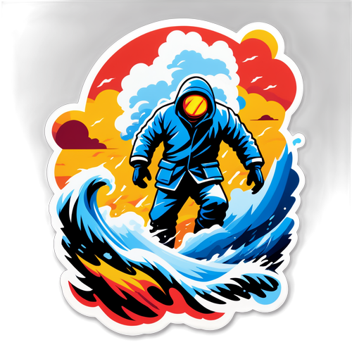 Scena Drammatica ispirata a 'The Day After Tomorrow'