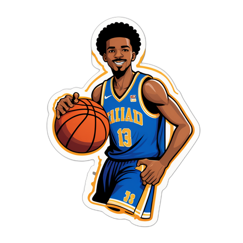 Matikas na Sticker ni Max Christie sa Basketball