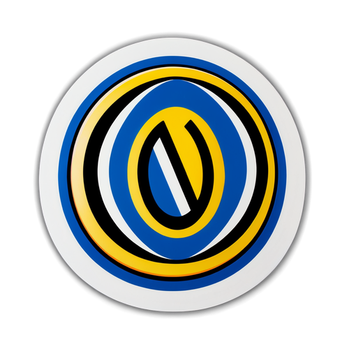 Sticker ya Alama ya Inter Milan na Udinese