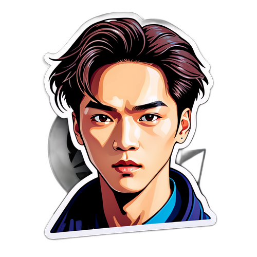 Stiker Kekuatan Kai dari EXO