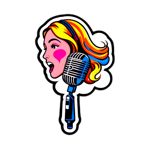 Musikalsk Talents Sticker