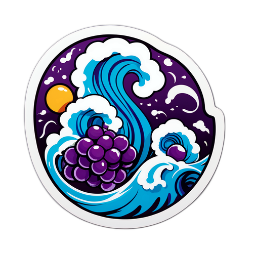 Sticker de Ciclone Surreal