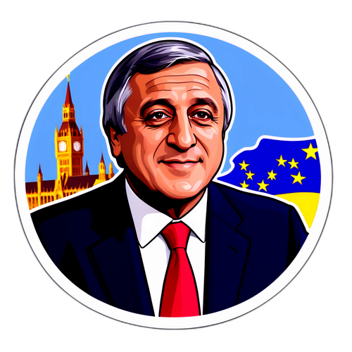 Design di Antonio Tajani con Parlamento Europeo