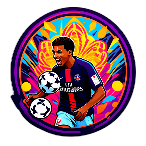 סטיקר מרגש של משחק טולוז נגד פראיז סן ז'רמן