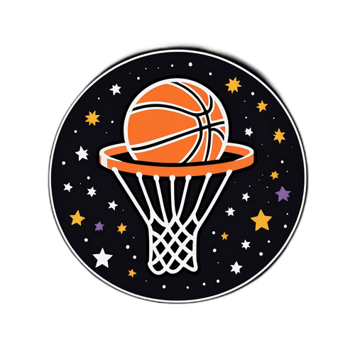 Retro-Inspired WNBA Sticker