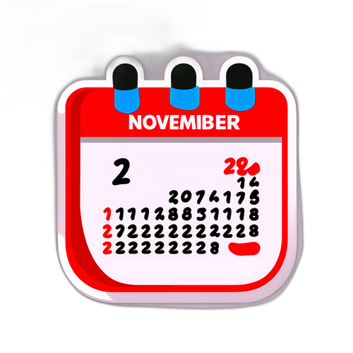 Stiker Bertema Kalender 21 November 2025