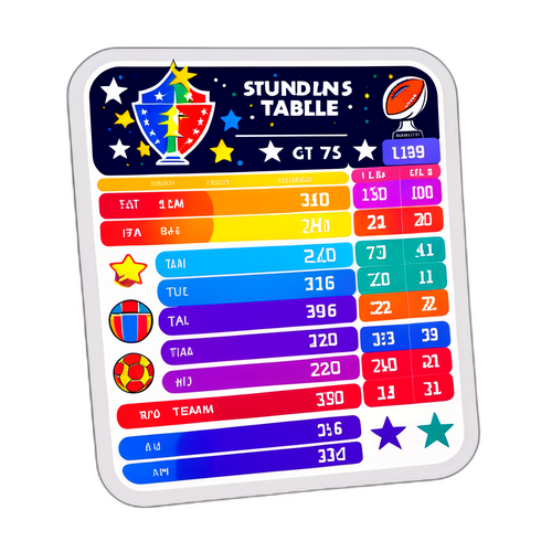 Tabla de Clasificación de Fútbol