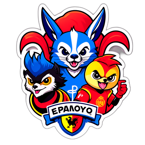 Stiker Fun dan Warna-warni Espanyol vs Mallorca