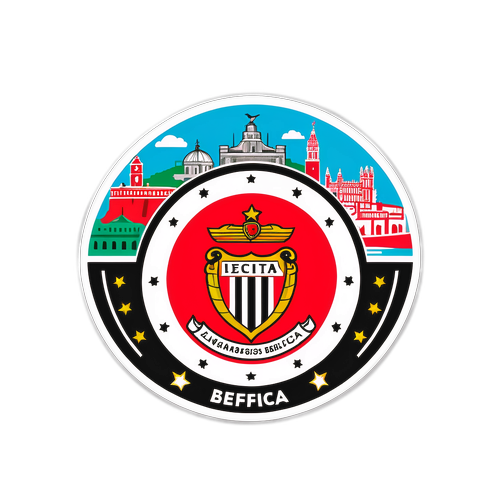 Stika ya Benfica na Mandhari ya Lisboa