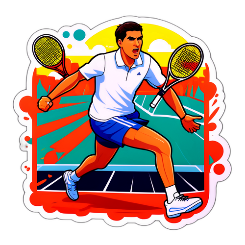 Tennisspil med Carlos Alcaraz