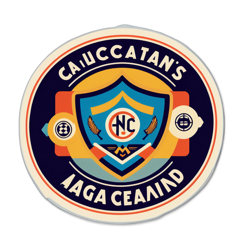 Retro Sticker voor NAC