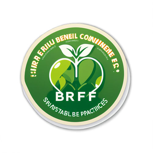 Adesivo Ecológico da BRF