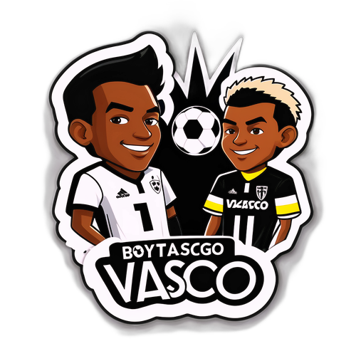 Sticker đội bóng Botafogo và Vasco