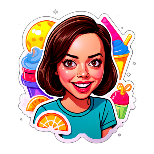 Legesyg cartoon version af Aubrey Plaza