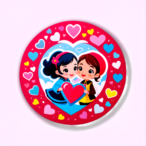 Stiker Romantis untuk Love Scout