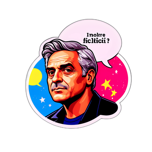 Sticker di Roberto Fico con Nuvoletta di Pensiero