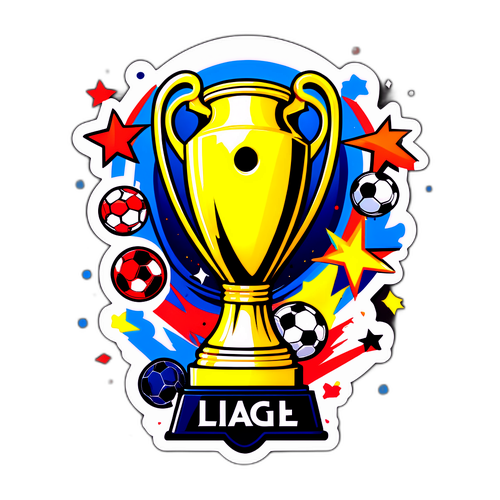 Desain Stiker Liga Champions yang Menarik