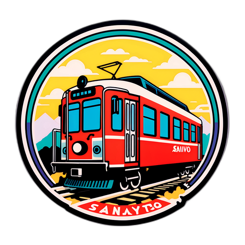サンヨー電鉄のレトロデザイン