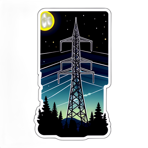Sticker de Corte de Energía en Rosario