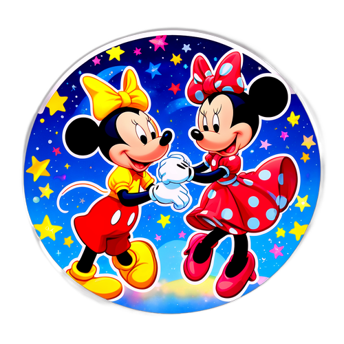 Mickey és Minnie csillagfényes tánca