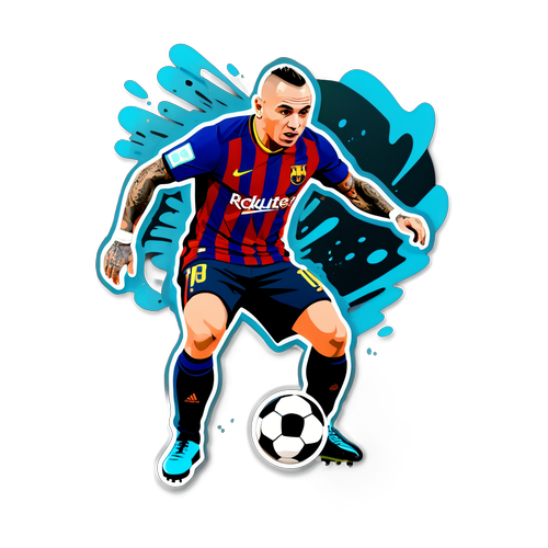 Conception Illustrative de Radja Nainggolan en Football