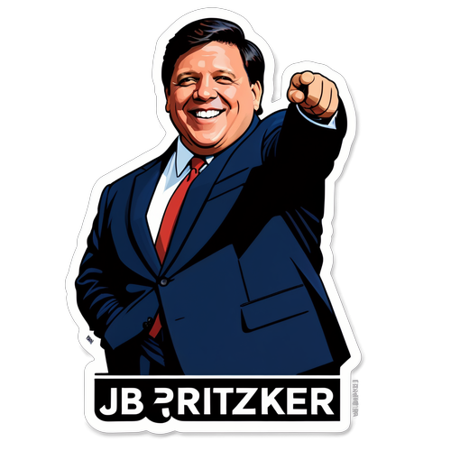 Unlocking the Secrets of JB Pritzker: The Sticker That Captures His Political Journey!