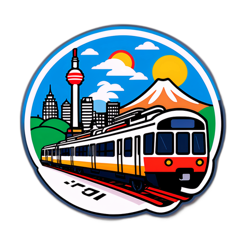 서울 4호선 로고 스티커