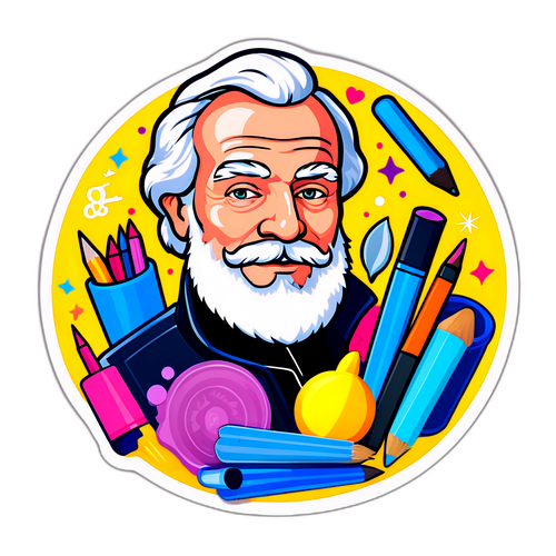 Michel de Maegd Sticker
